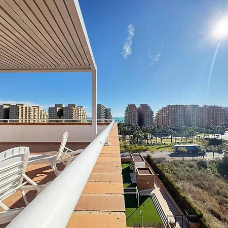 Acv - Torremar-2ª Linea Planta 5 Frontal Appartamento Oropesa del Mar